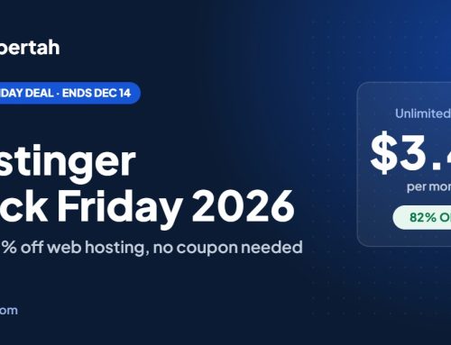Hostinger Black Friday 2026: Up to 82% Off Web Hosting (Ends Dec 14)
